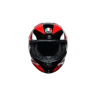 Helmet AGV K6 - HYPHEN BLACK / RED / WHITE