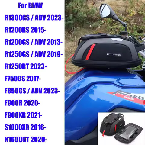 For BMW R1300GS ADV R1250GS R1200GS ADV New Motorcycle Fuel Tank Bag Petrol Tank Bag Oil Tank Bag F8