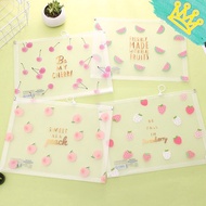 A4 Fruits Zipped File Organizer (1 PIECE) Goodie Bag Gifts Christmas Teachers' Day Children's Day