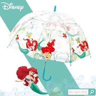 日本直送🇯🇵Disney Airel透明雨傘 迪士尼日版美人魚直傘 長柄有勾款 小朋友/成人適用 美人魚遮 Airel umbrella 🌂 Disney products Airel週邊產品