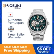 ORIENT ORIENT STAR WORK-AV0114E Automatic Contemporary collection MODERN SKELETON JMADE Dark Green Silver Stainless  Wrist Watch For Men from YOSUKI JAPAN / WORK-AV0114E (  WORK AV0114E WORKAV0114E WORK-A WORK-AV01 WORK-AV011 WORK AV011 WORKAV011 )