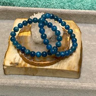 [CRYSTAL CRYSTAL] [High Quality] Blue Apatite Bracelet Blue Apatite Bracelet