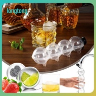 LT  4 Hole Ice Cube Makers Round Ice Hockey Mold Whisky Cocktail Vodka Ball Ice Mould Bar Party Kitchen Ice Box Ice Cream Maker Tool