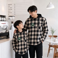 KEMEJA FLANNEL HOODIE SHIRT MEN'S FLANNEL SHIRT AND JUMBO FLANNEL SHIRT CHILDREN'S FLANNEL SHIRT