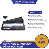 DDPAI Mola E3 Rearview Mirror Dashcam - Original 1 Year Warranty by DDPAI Malaysia