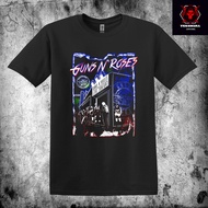 Guns N Roses Heavy Metal Band Tee Half-Tone Print Unisex T-Shirt