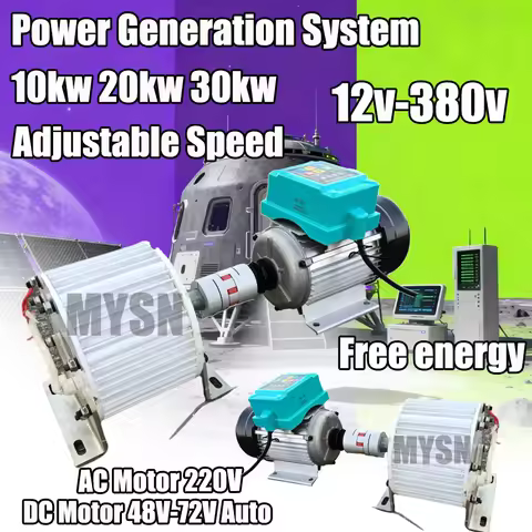 10KW 380V 220V 30KW Portable Permanent Magnet Generator Free Energy Dynamo Outdoor Farm Homeuse Gene