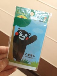原裝日本 Kumamon 熊本熊 Nano Block 迷你卡套 mini folder 迷你小 File  B 款