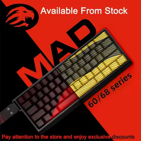 FGG MAD60 Gaming RGB Magnetic Axis Keyboard Game Dedicated Full Key Hot Swap Quick Response Entry Le