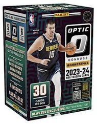 <美國直送>全新PANINI 23/24 Donruss Optic NBA籃球Blaster Box ~ hunt for Victor Wembanyama 斑馬