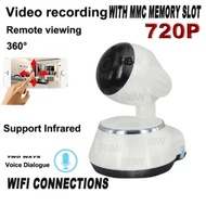 Smart Camera Wifi V380 Q6 HD1080P Wireless Mini IP CCTV Phone Audio-cctv mini sambung ke hp jarak ja