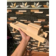 MERAH Onion slicer Onion slicer Red onion slicer made of wood