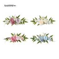 [Instock] Wedding Arch Flower Artificial Floral Swag Romantic Lightweight Aisle Bench Flower Decorat