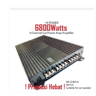 KERETA amplifier high power CAR 4 channel AMP MAX 6800W