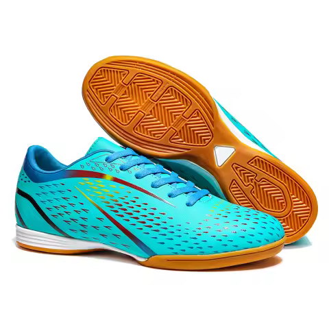 Indoor Soccer Shoes Men's Non Slip Futsal Sneakers Society Soccer Cleats Professional Football Boots