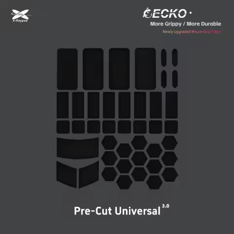 X-Raypad Geckos V2/V3 Slicks Universal Pre-cut Grip Tape-More Durable