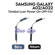 TOMBOL 1 Set of External Power On Off + Volume Buttons Samsung Galaxy A02 / A022 / SM-A022F / SM-A02