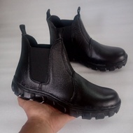 Men's Steel Toe Leather Safety Shoes / Leather Safety Shoes for Field Work Projects / Men's Leather 