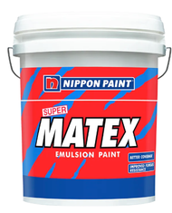 NIPPON MATEX 9102 /9103/145 7L /18L EMULSION PAINT CAT KAPUR DINDING PUTIH HITAM