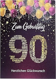 Libetui Cards Loving Greeting Card 90 Card 90th Birthday Card 90 A5 Card Number 90 Congratulations P