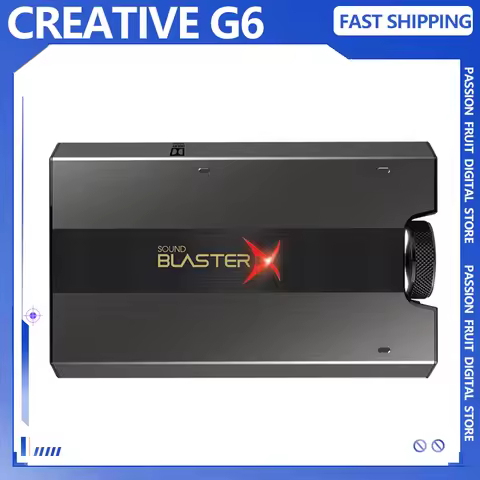 Creative G6 External Sound Card Desktop USB Computer Gaming Grade External Dedicated High-end 7.1 Vi