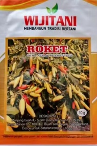 benih cabai rawit setan roket