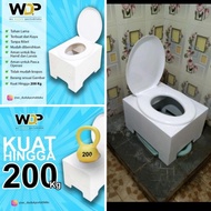 LM325 kursi dudukan wc jongkok closed duduk portable/ wc toilet kloset