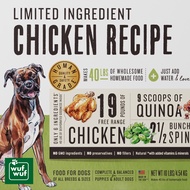 Premium Hypoallergenic, Limited Ingredients Dry Dog Food for Dogs and Puppies -The Honest Kitchen Chicken Recipe(Thrive)