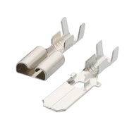 T091MF DJ626-6.3B Female Plug Spring 6.3 Series Automotive Terminal 1500-0080 Domestic Wiring Copper