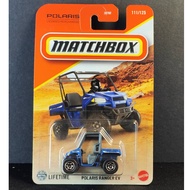 Matchbox Polaris Ranger EV - Blue (111/125 - 2025)