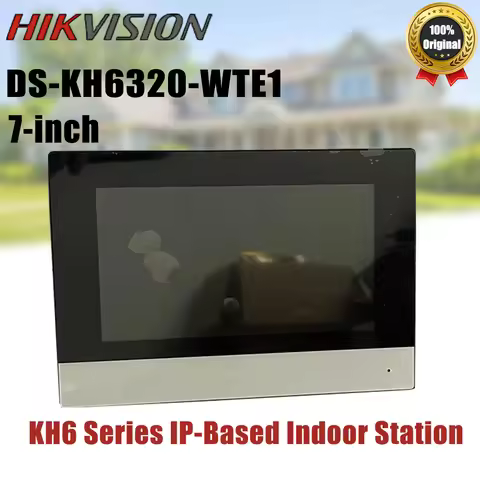Hikvision Video Intercom 7-Inch Touch Screen Wifi Network Indoor Station Remotely Receive Calls DS-K