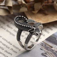 Ring Silver Gecko Lizard DesignELEGAN Silver Gecko Lizard/ (Adjustable)