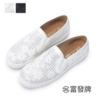Fufa Shoes [Fufa Brand] Sparkling Flower Lazy Women's Flat Girls Bag Loafers White Casual Commuter Lightweight Thick-Soled Handmade Easy To Wear