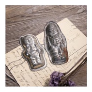 美國老件.早期金屬模具.巧克力模.蛋糕模.烤模.有鐵鏽.純擺件收藏