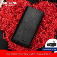 dompet lelaki kulit original dompet kulit lelaki original dompet F First Layer Cowhide Genuine Pract