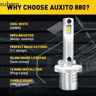 AUXITO 2PCS 30W H27 880 881 LED Fog Light Bulbs Canbus Yellow 6500K White Car Fog Light