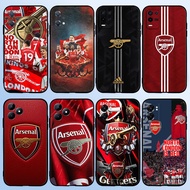 for Realme C2 C3 C11 C12 C15 C17 C20 C21 C21Y C25 C25S F6J4 Arsenal 8Y11 Soft Black TPU Phone Case