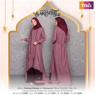 GAMIS NIBRAS SARIMBIT ESTELA 2023 GAMIS NIBRAS TERBARU GAMIS IBU GAMIS