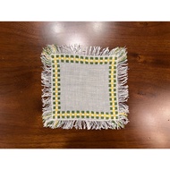 19th Century Denmark Handmade Cotton Linen Coaster 523211
