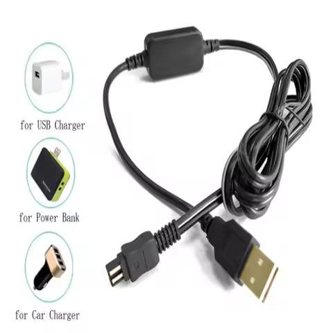 USB Power Adapter Charger for Sony FDR-AX60, FDR-AX100, FDR-AX100E, FDR-AX700, FDR-AX700E 4K Handyca