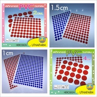 Including Pvc Circle Stickers There Are Many Sizes Diameter 1 Cm.(10mm)1.5cm (15mm) 2cm.(20mm) 4cm. 