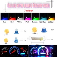 1pcs T5 T4.7 T4.2 T3 SMD Wedge Instrument Dashboard Car Meter LED Light Bulb Proton Perodua Waja Wir