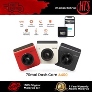 70mai A400 Car Recorder Dash Cam QHD 1440P Rear Cam Night Vision 145 FOV WDR App Control Smart