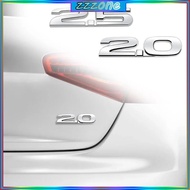 zzz Car Emblem Badge Decal Sticker Decorative Car Fenders Emblem Rear Trunk Badge Sticker Auto Acces