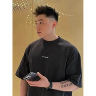 Acne Studios 26SS Small Label Logo Embroidery Basic Round Neck Cotton Short-Sleeved T-Shirt, Unisex