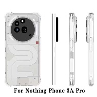 Nothing Phone 3a/Nothing 3a Pro Shockproof Clear Tpu Case Camera Cover Phone(3a)/Nothing Phone(3a)Pr