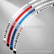Water Bird R1200GS F800GS F700GS F750 Waterproof Reflective Rim Modified Motorcycle Wheel Sticker