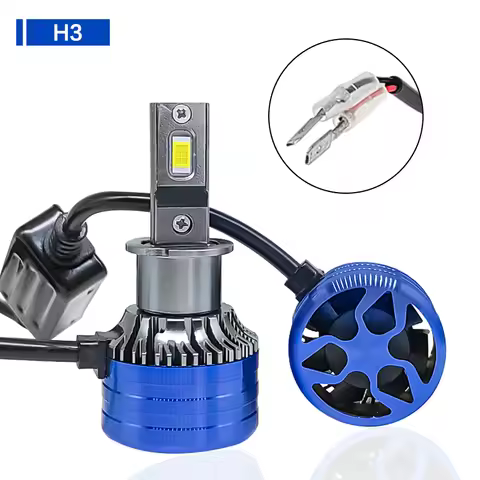 Auto LED Headlight Bulb Front Fog Lamp 9005/HB3 9006/HB4 H1 H3 H4 H7 H11 Car Headlamp 30000LM 6000K 