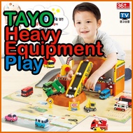 Iconix Korea Tayo Heavy Equipment Play Set Toy with Tayo Trailor 1 pcs