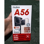 Nubia A56 12/128 gb new set